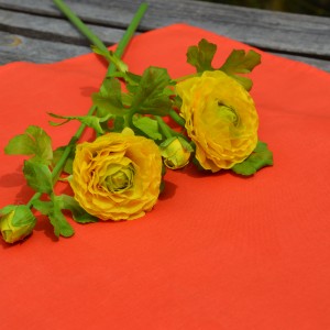 Narancssárga terítő - egyszínű pamut asztalközép