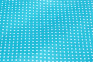 Türkiz pettyes konyhai textilek - terítő és kiegészítői