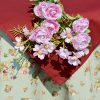 Rózsás asztalterítők - rózsák hímezve, vagy nyomtatva