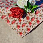 Rózsás asztalközép - Helga rózsái
