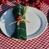Kockás textil szalvéták – variációk egy témára Kockás textil szalvéták - variációk egy témára
